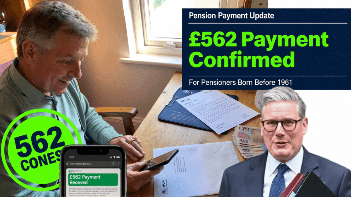 DWP Confirms £562 Payment for Pensioners...