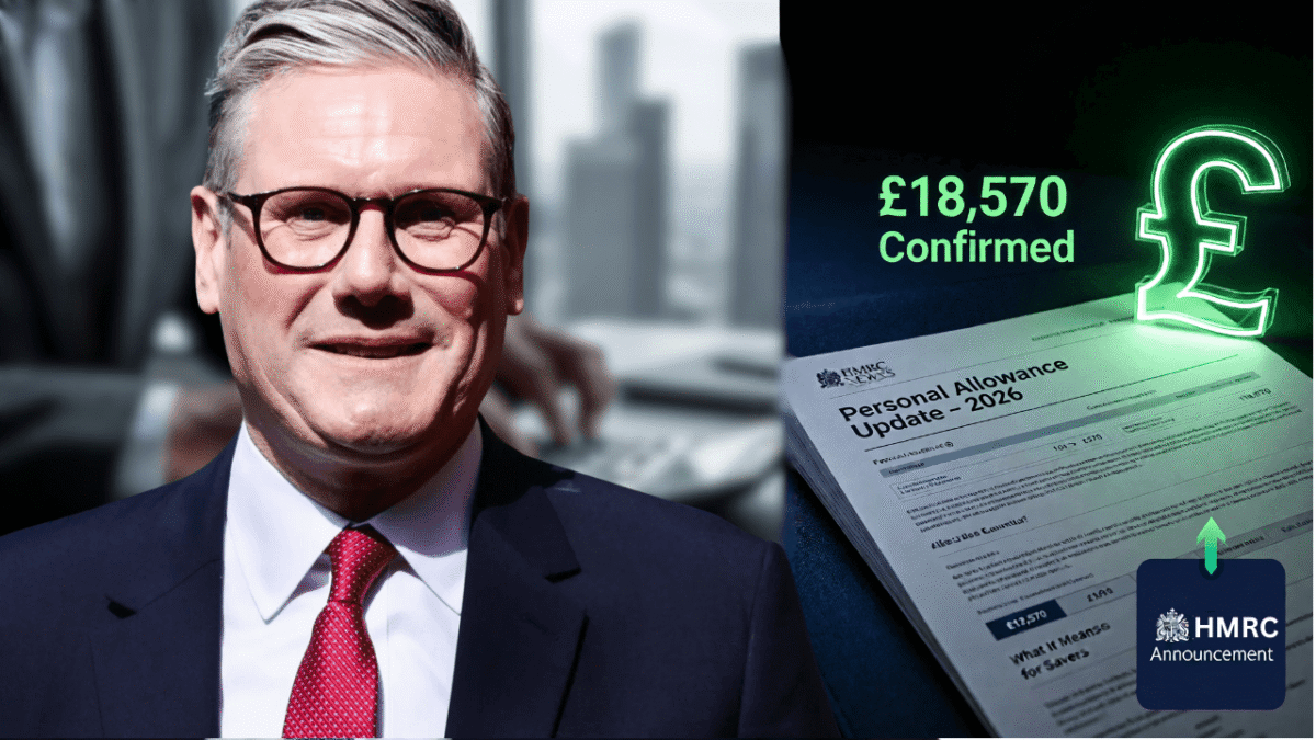 HMRC Announces £18,570 Tax‑Free Personal Allowance...